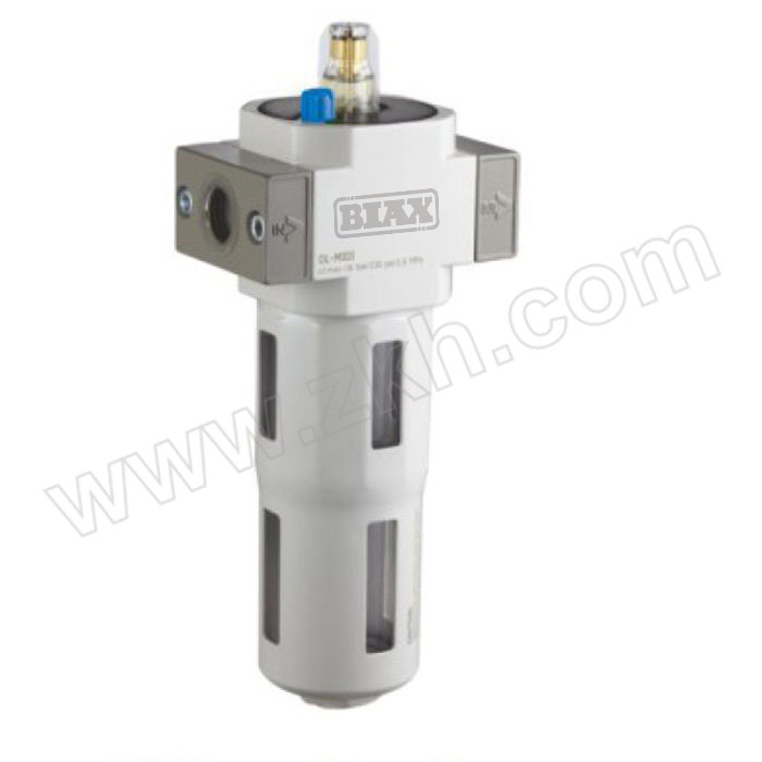 BIAX 气源处理油雾器 AOL-1/2-MIDI 接口G1/2 手动排水式 1个