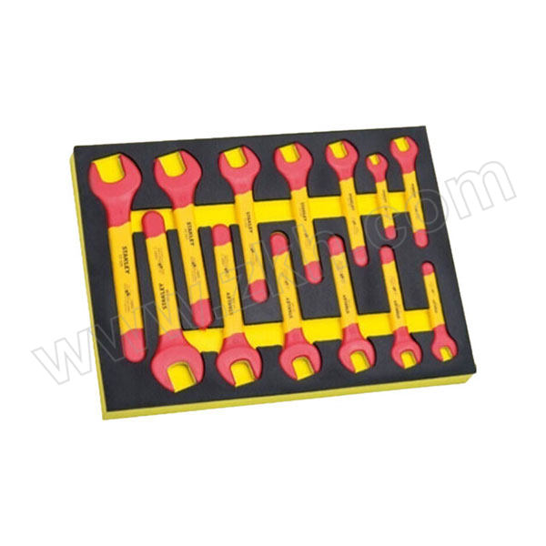 STANLEY/史丹利 VDE绝缘开口扳手组套 STMT77889-23 13件 1套