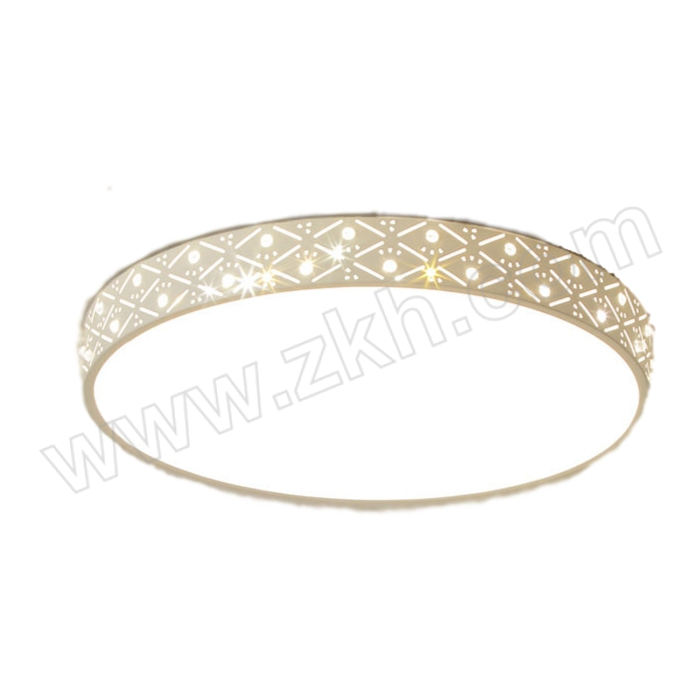 AKT/奥科特 LED吸顶灯(菠萝珠) 三色调光24W φ40cm 白色款 1个