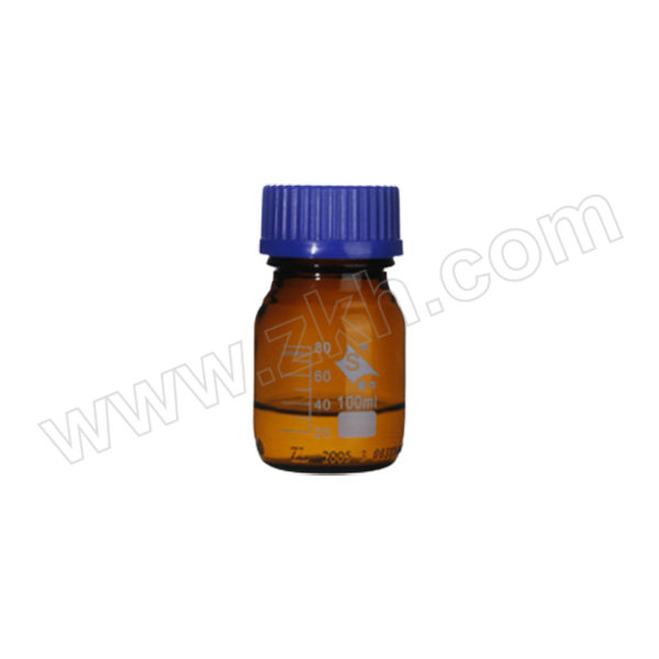 SHUNIU/蜀牛 中性料丝口试剂瓶(棕色) 100mL 1个