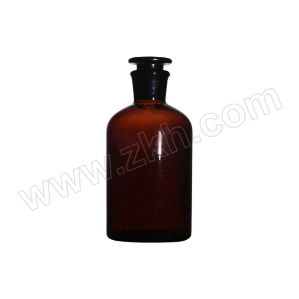 SHUNIU/蜀牛 高硼硅小口试剂瓶 1L 34/30 棕色 1个