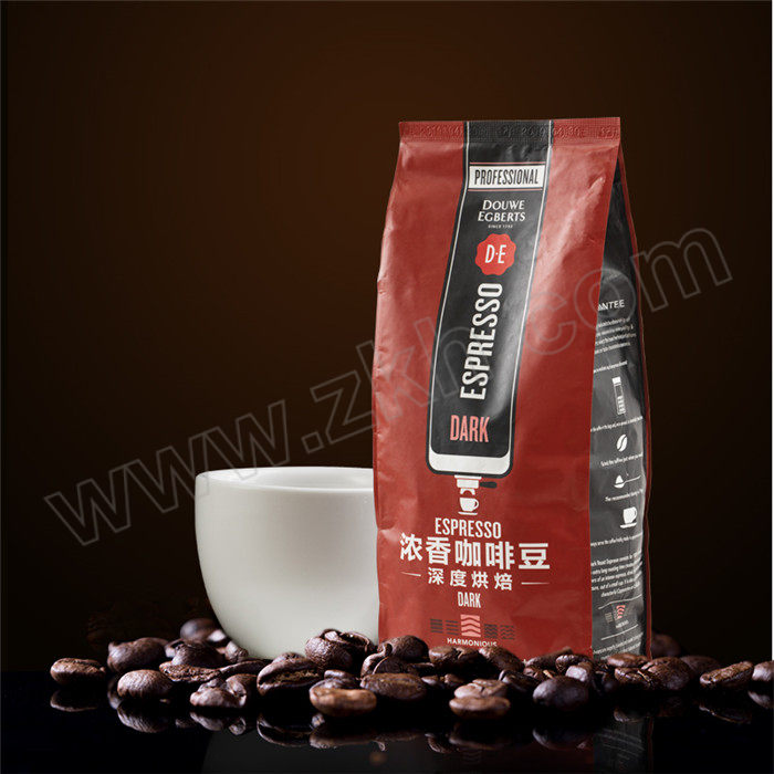 DOUWE EGBERTS 浓香咖啡豆 L16800A 500g×2袋 1组