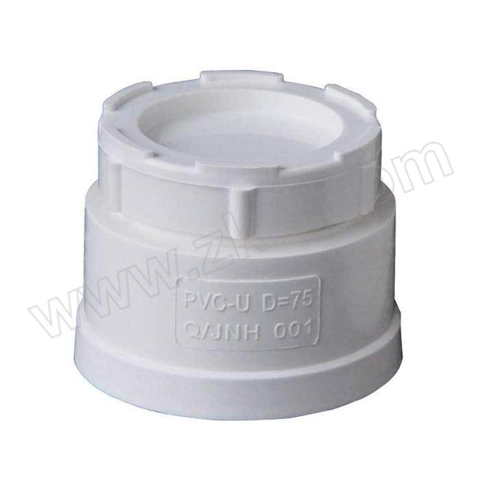 ZJLC/中锦联创 排水用胶粘式PVC堵头 JZLC-PVC 公称外径200mm 1个