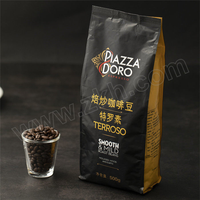 PIAZZA DORO ESPRESSO 比多罗特罗素咖啡豆 L16546A 500g×2袋 1组