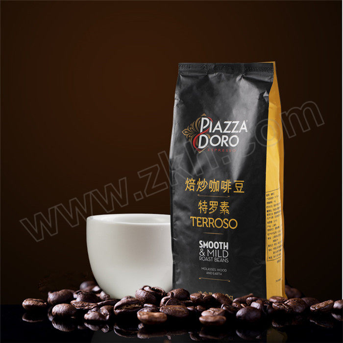 PIAZZA DORO ESPRESSO 比多罗特罗素咖啡豆 L16546A 500g×2袋 1组