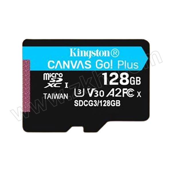 KINGSTON/金士顿 TF(Micro SD) 存储卡 SDCG3/128GB 170MB/s 不含卡托 1个