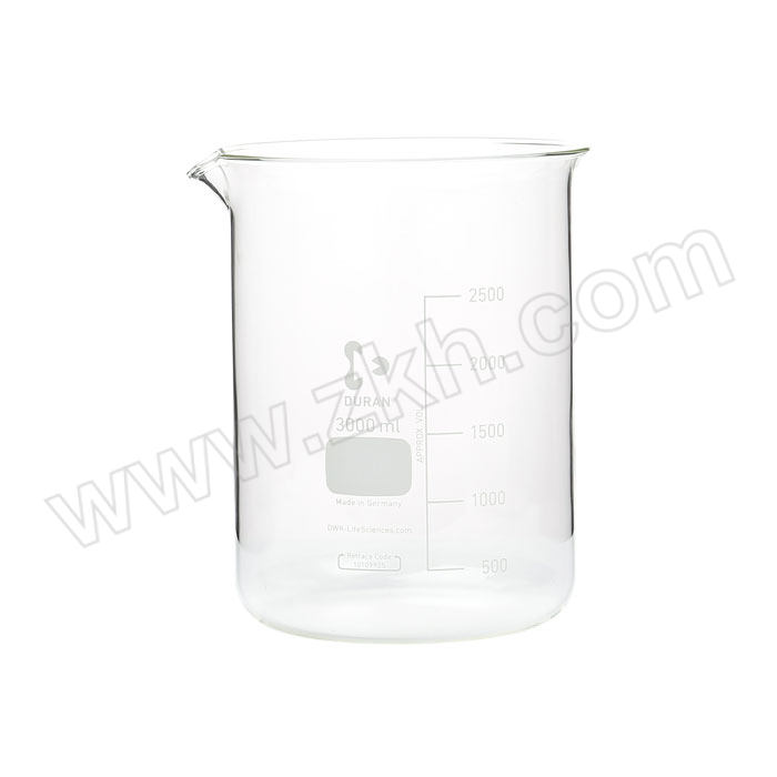 DURAN/杜兰 玻璃低型烧杯 211066807 3L 152×210mm 1个