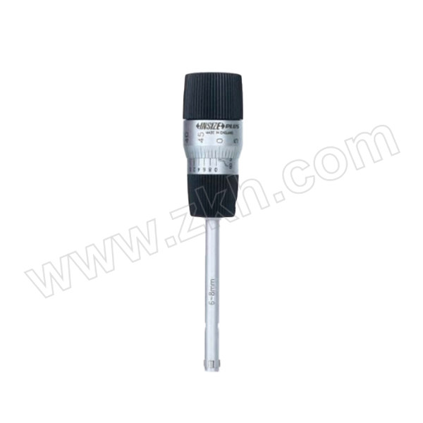 INSIZE PLUS/英示加 三点内径千分尺套装(含校对环规) 3601-102 6~8mm/8~10mm 0.002mm 标配校对环规φ8mm 不代为第三方检测 1套
