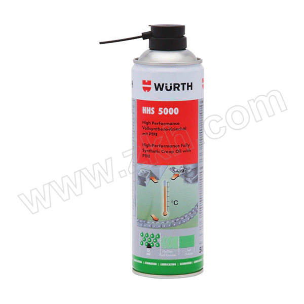 WURTH/伍尔特 HHS5000渗透润滑剂 8931063 500mL 1个