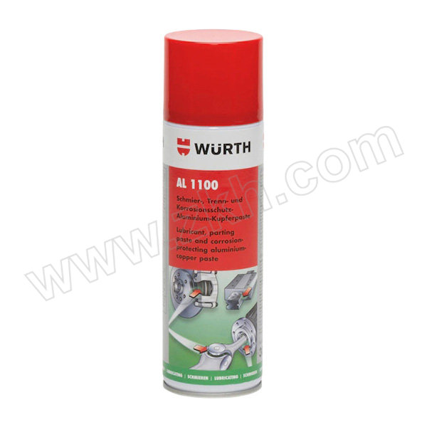 WURTH/伍尔特 铝1100高温润滑剂 08931100 气雾罐 300mL 1个