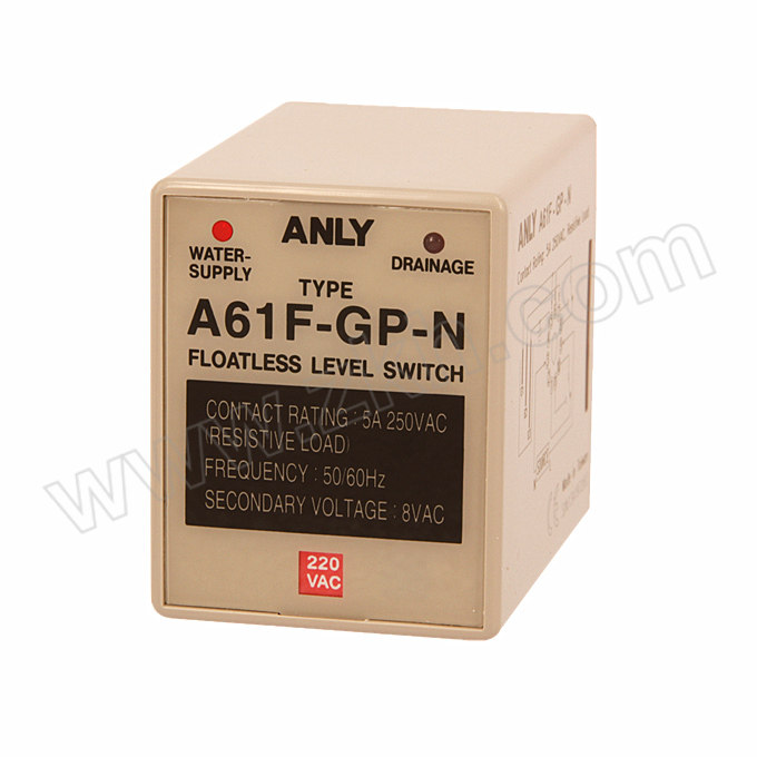 ANLY/安良 液面控制器 A61F-GP-N 电源电压AC220V 1台