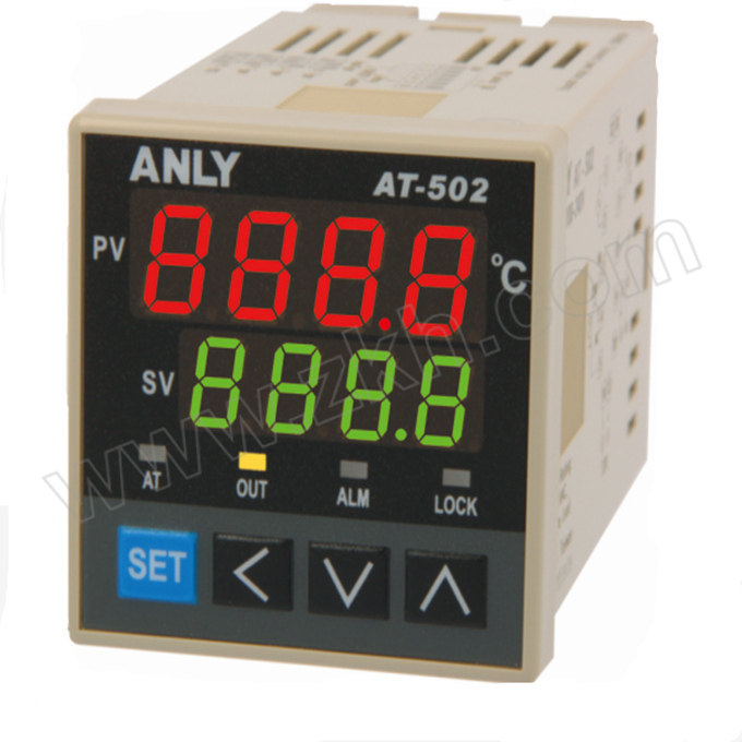 ANLY/安良 AT02系列温度控制器 AT-502 电源电压DC24~48V 报警点数2 1台