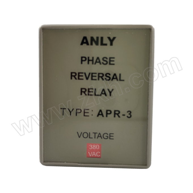 ANLY/安良 APR-3系列欠逆相检知继电器 APR-3 AC380V 1台