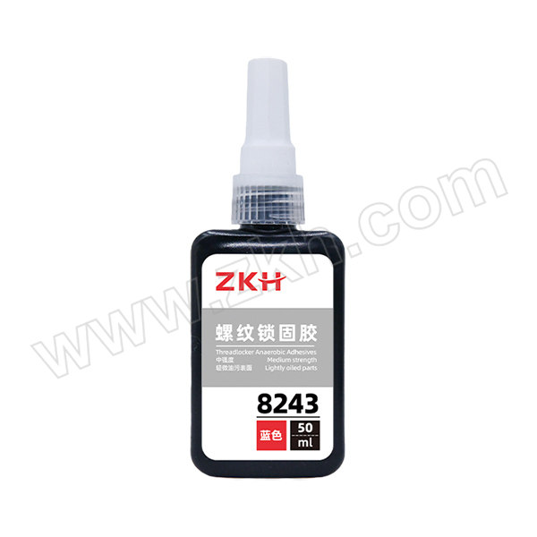 ZKH/震坤行 螺纹锁固胶 8243 50mL 1瓶