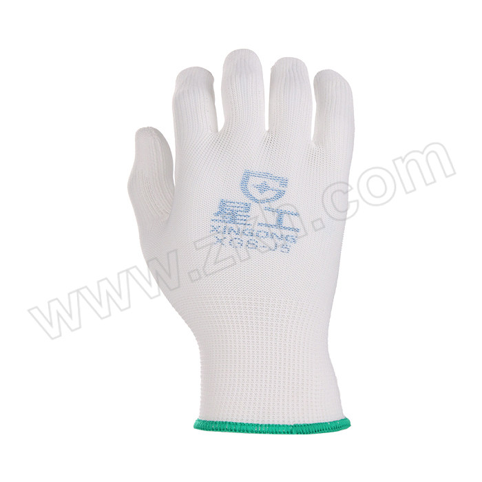 XINGONG/星工 浸胶线手套 XGS-J5 均码 PU漂白 24副 1包