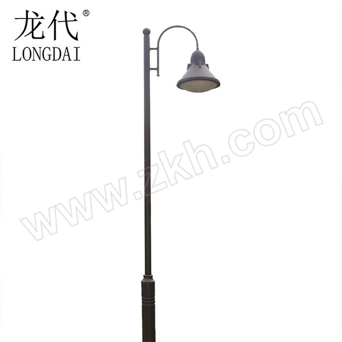 LONGDAI/龙代 LED庭院户外防水小区花园别墅景观灯 XSTY-10621 高杆路灯 3.5m高 50W 1个
