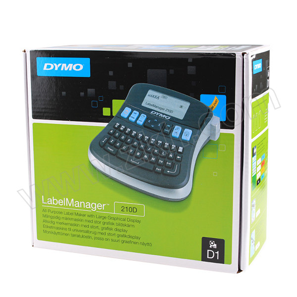DYMO/达美 桌面式标签打印机 LM210D(英文版) 180dpi 6mm/9mm/12mm 20mm/s 1台