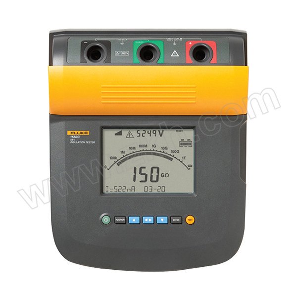 FLUKE/福禄克 绝缘电阻测试仪 FLUKE-1550C FC/CN 带无线功能 1台
