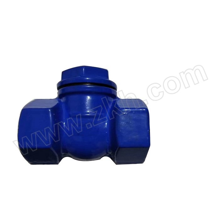 BIAOGUANG/标光 球墨铸铁丝扣止回阀 H14X-16Q-DN15 PN16 内螺纹接口 球墨铸铁阀体 1个
