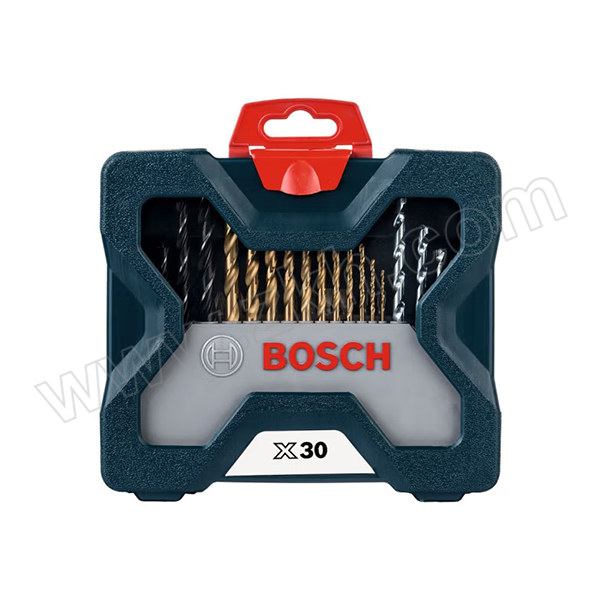 BOSCH/博世 30支钻头套装(含镀钛麻花钻头)-蓝色版 X30 件数30 1套