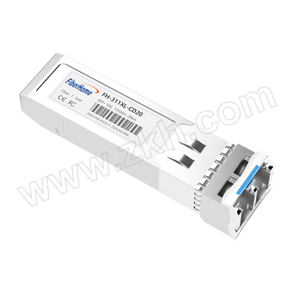 FIBERHOME/烽火通信 万兆单模双纤光模块 FH-311XL-CD20 SFP/LC接口 传输速率10G 发送波长1310nm 接收波长1310nm 传输距离20km 1个