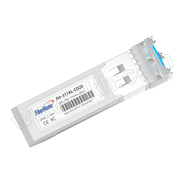 FIBERHOME/烽火通信 万兆单模双纤光模块 FH-311XL-CD20 SFP/LC接口 传输速率10G 发送波长1310nm 接收波长1310nm 传输距离20km 1个