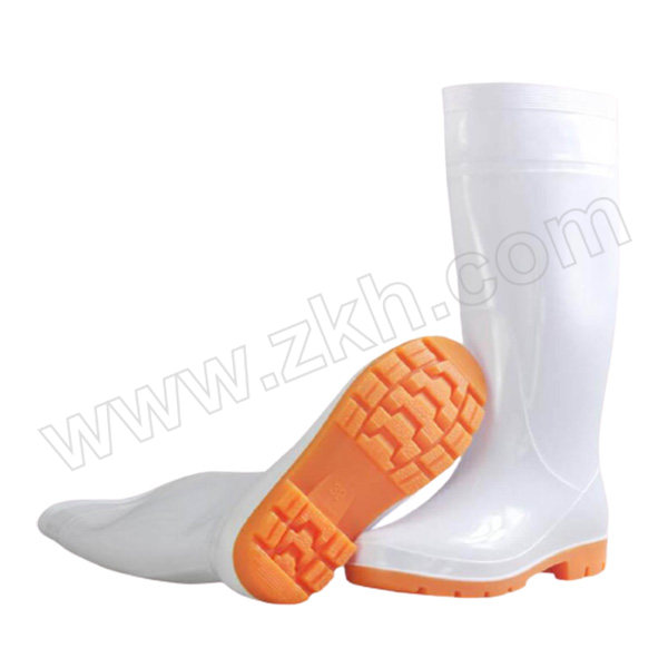 SAFEWARE/安赛瑞 PVC食品卫生靴 13822 41码 白色 1双
