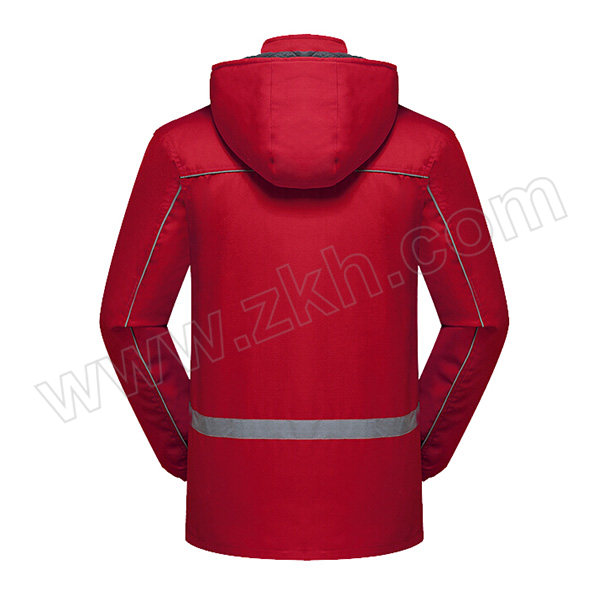 SAFEWARE/安赛瑞 冬季加厚工作棉服 25682 L 红色 1件