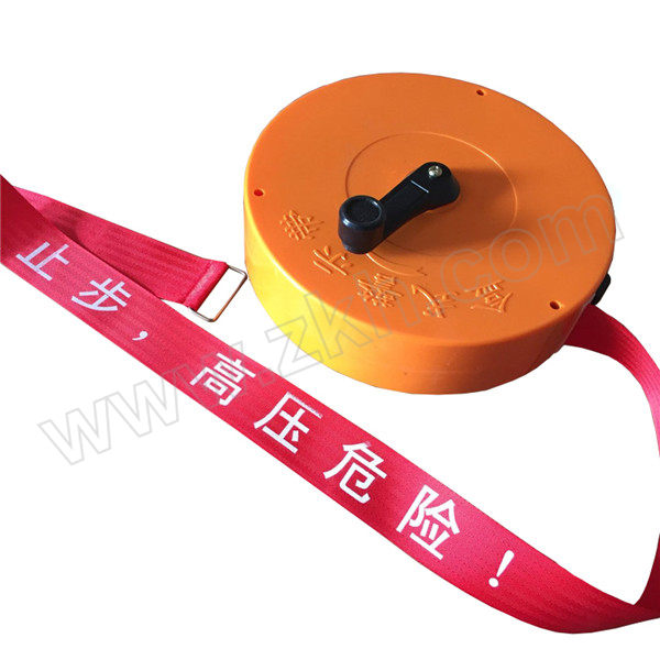 YIGUANGXING/益光兴 盒式警戒带(止步高压危险) YGX-JSD-100 红带印白字 5cm×100m 1盒