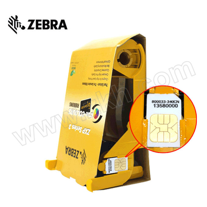 ZEBRA/斑马 证卡打印机色带 800033-340CN-ZXP3C 彩色 1个