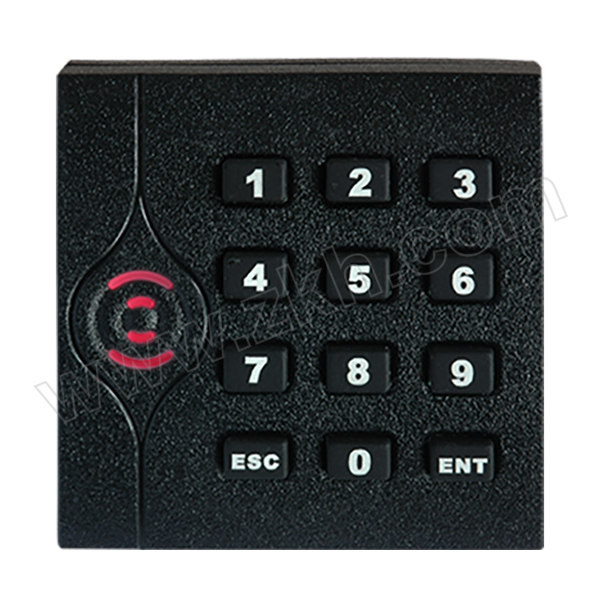 ZKTECO/熵基 KR202系列射频卡读卡器 KR202E 带键盘 Wiegand26 适用ID卡 1个