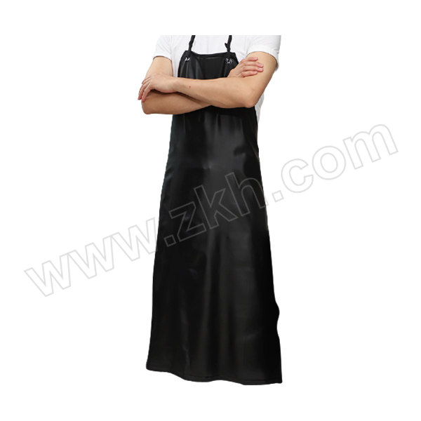 XYFH/轩延防护 复合防水双色围裙 WQ102 均码 黑色 约110cm 1条