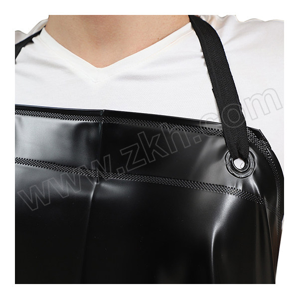 XYFH/轩延防护 PVC加大防水围裙 WQ205 均码 黑色 约120cm 1条