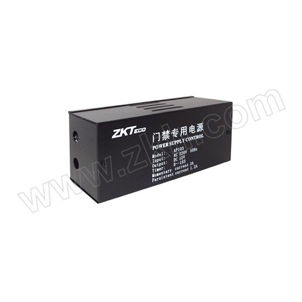 ZKTECO/熵基 门禁专用电源 AP105 输出电压12V 瞬间电流5A 1个