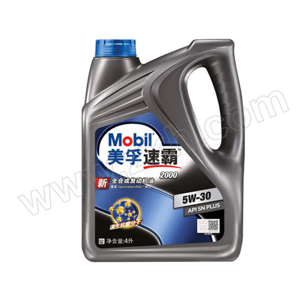 MOBIL/美孚 汽油机油 速霸2000-5W30 4L 1桶