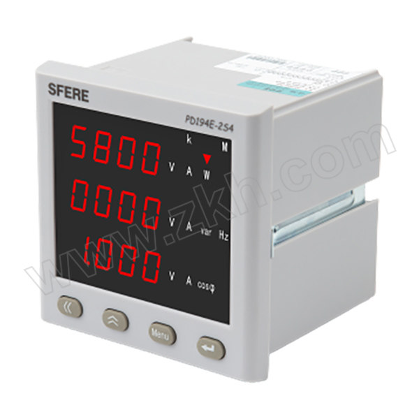 SFERE/斯菲尔 PD19系列多功能电力仪表 PD194Z-2S4 AC380V/5A 3P 4W 1台