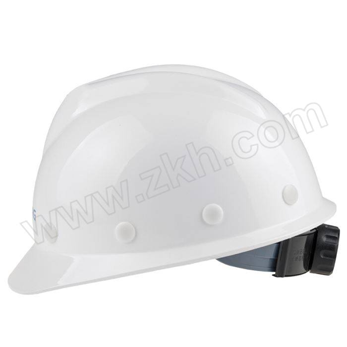 XINGONG/星工 工地玻璃钢V型领导监理安全帽 XGV-3 白色 8点式帽衬 涤纶吸汗带 斜插下颏带 1顶