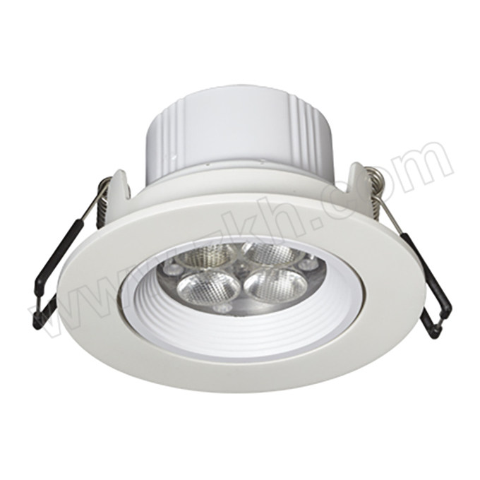 SXJG/三雄极光 LED天花灯 PAK565251 星际 9W 6500K 24° 一体塑环 白色 白光 1个