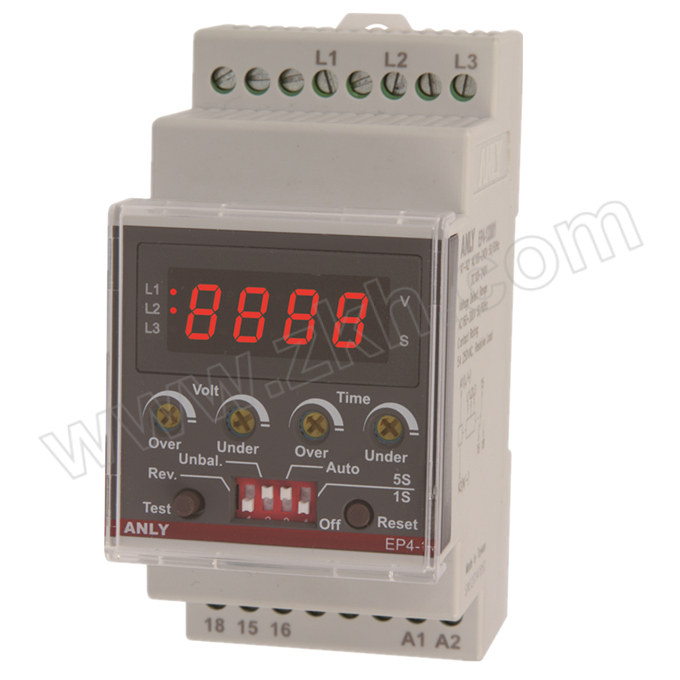 ANLY/安良 数位多功能电压继电器 EP4-1 AC/DC100~240V 1台