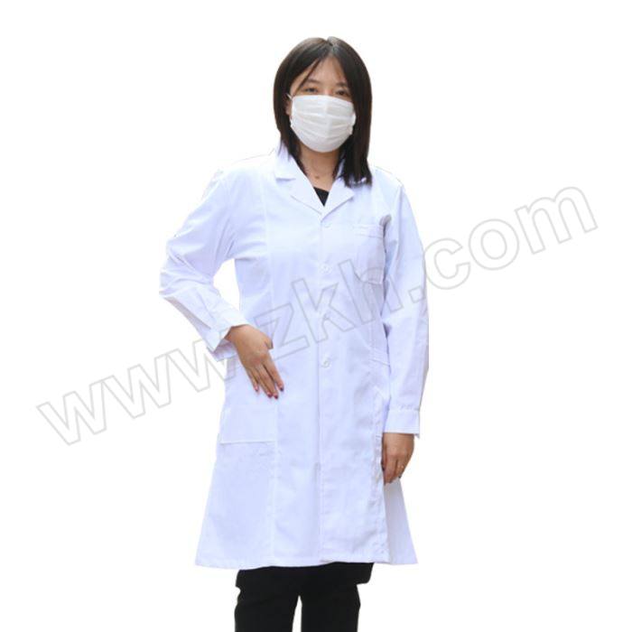 XINGONG/星工 女款长袖白大褂实验室食品服 XG-DG3 M 白色 1件