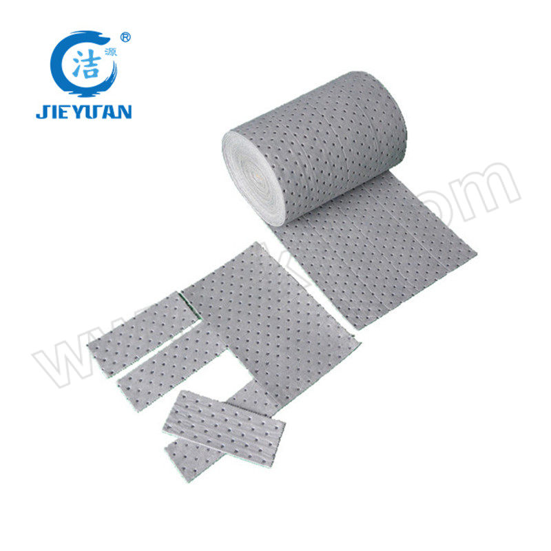 JIEYUAN/洁源 多撕线变化多规格多用途吸液卷 UR34018X 吸附容量36L 灰色 40cm×18m×3mm 1箱