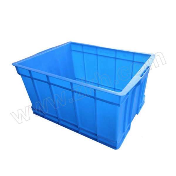 LIHAO/力豪 500系塑料周转箱物料箱 SLX-500250 外尺寸550×420×265mm 内尺寸500×380×250mm 蓝色 1个