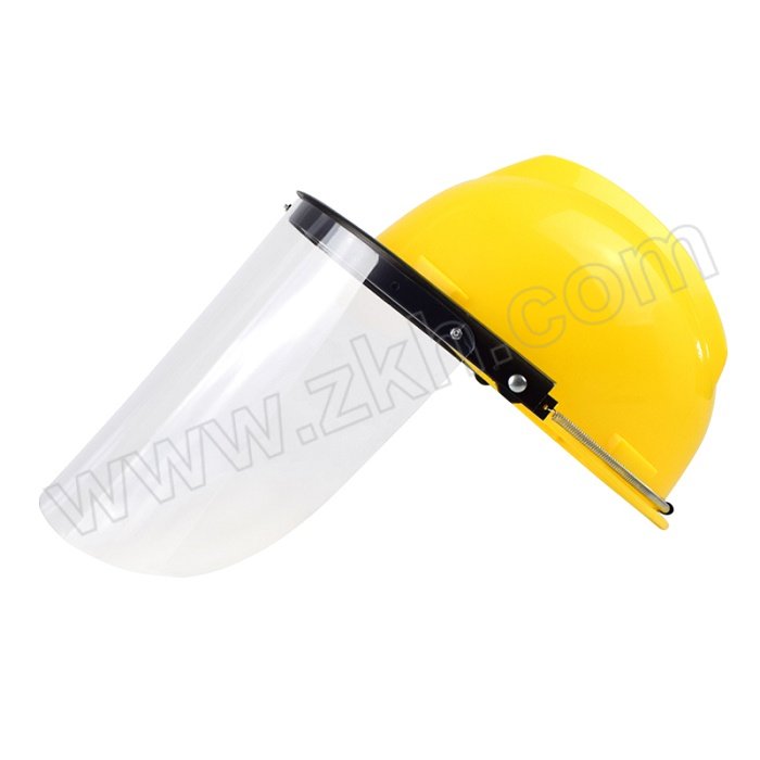 SHANGKE/上柯 防飞溅面屏套装 B2008-1 含黄色安全帽×1+PC面屏×·1+支架×1 1套