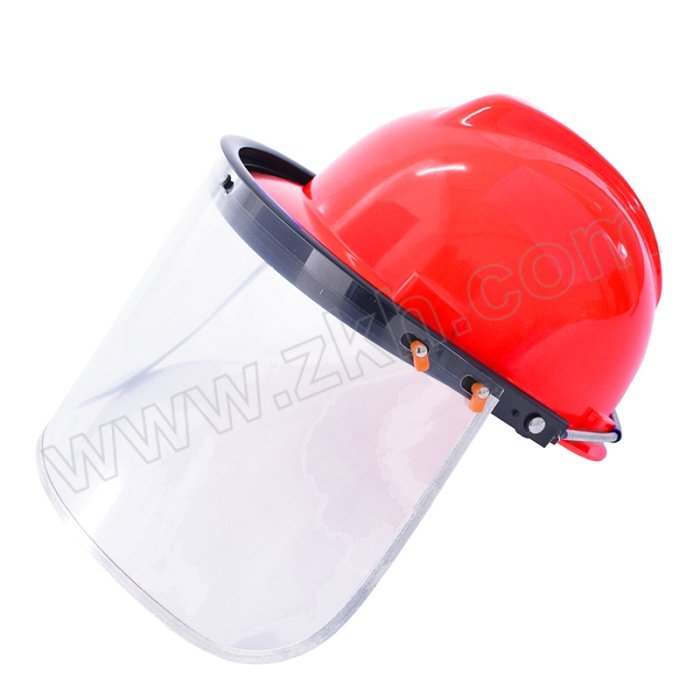 SHANGKE/上柯 防飞溅面屏套装 B2010 含红色安全帽×1+PVC面屏×1+支架×1 1套