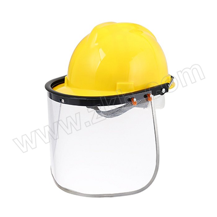 SHANGKE/上柯 防飞溅面屏套装 B2010-1 含黄色安全帽×1+PVC面屏×·1+支架×1 1套