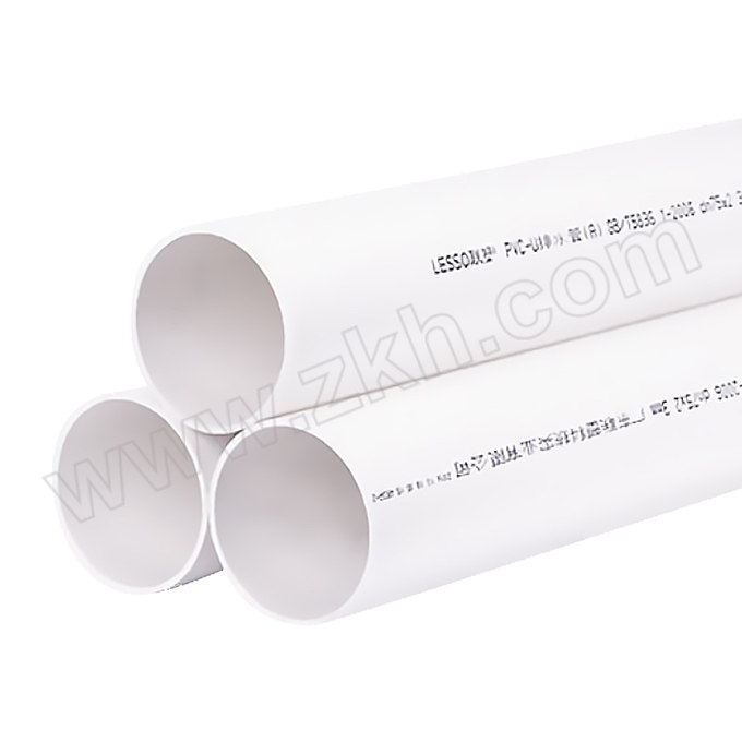 LESSO/联塑 PVC-U排水管 dn110×3.2mm×2m 白色 1根