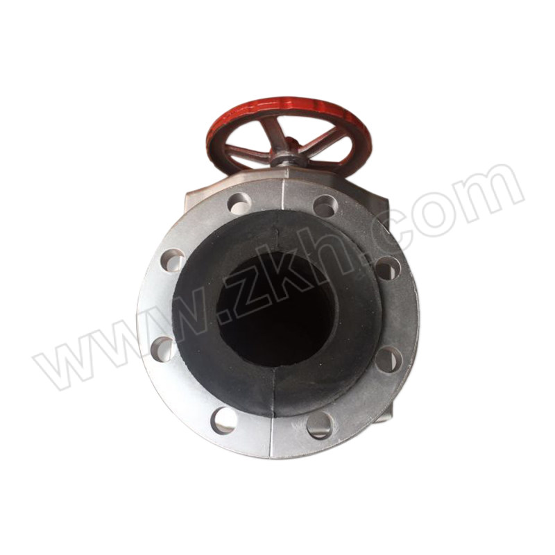 BP/百普阀门 胶管夹阀 GJ41X-6L-DN250 法兰连接接口 铝合金阀体 公称压力6bar 1台