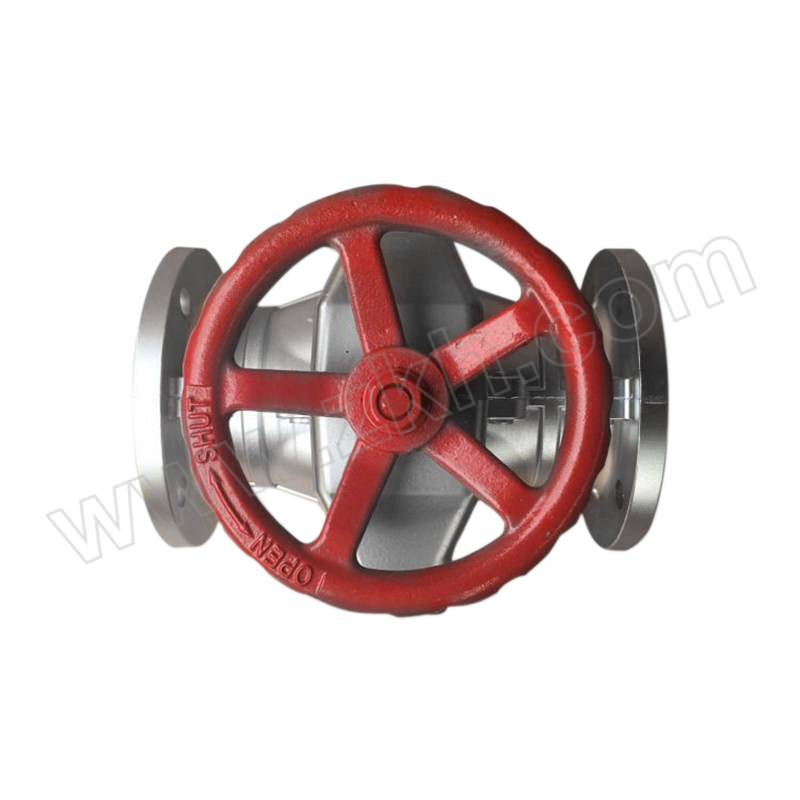 BP/百普阀门 胶管夹阀 GJ41X-6L-DN250 法兰连接接口 铝合金阀体 公称压力6bar 1台