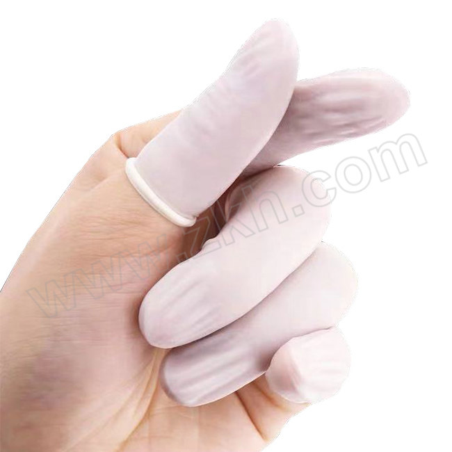 JIAHE/嘉和净化 橡胶白色手指套 JH1021 均码 500g 1包