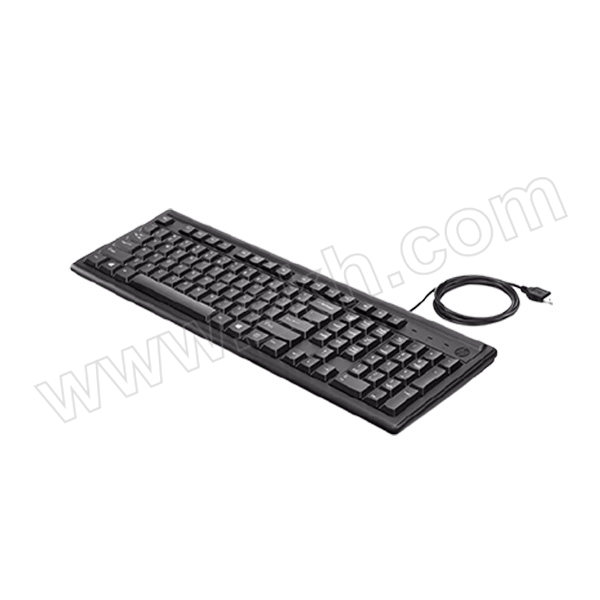 HP/惠普 有线键盘 K100 USB 黑色 1套